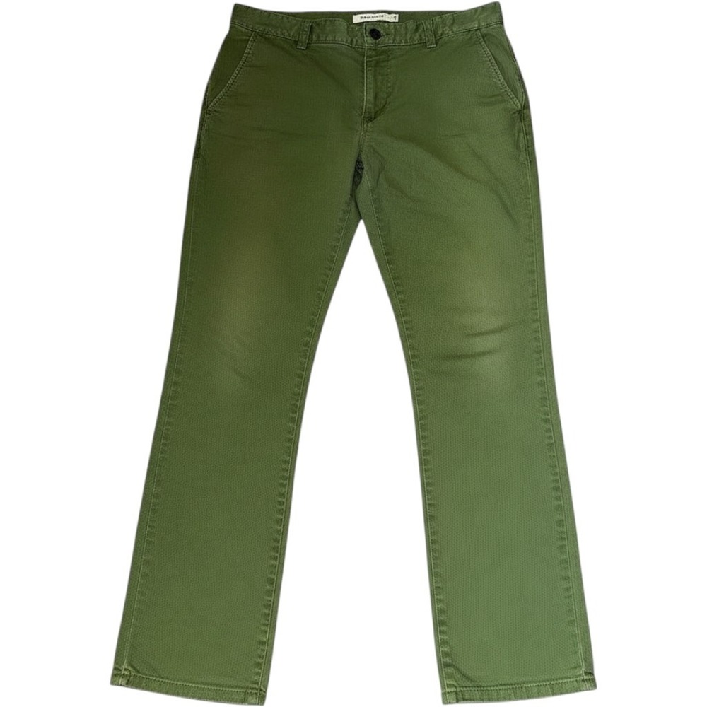 RVCA All Time Chino Pants Mens 34x32 Olive Green Straight Leg Casual surf skate
